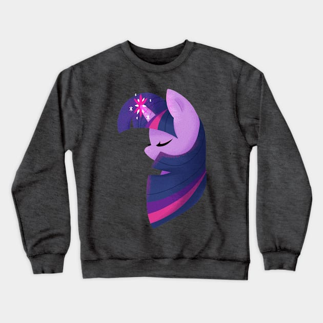 Pony Portrait - Twilight Sparkle Crewneck Sweatshirt by SmidgeFidge